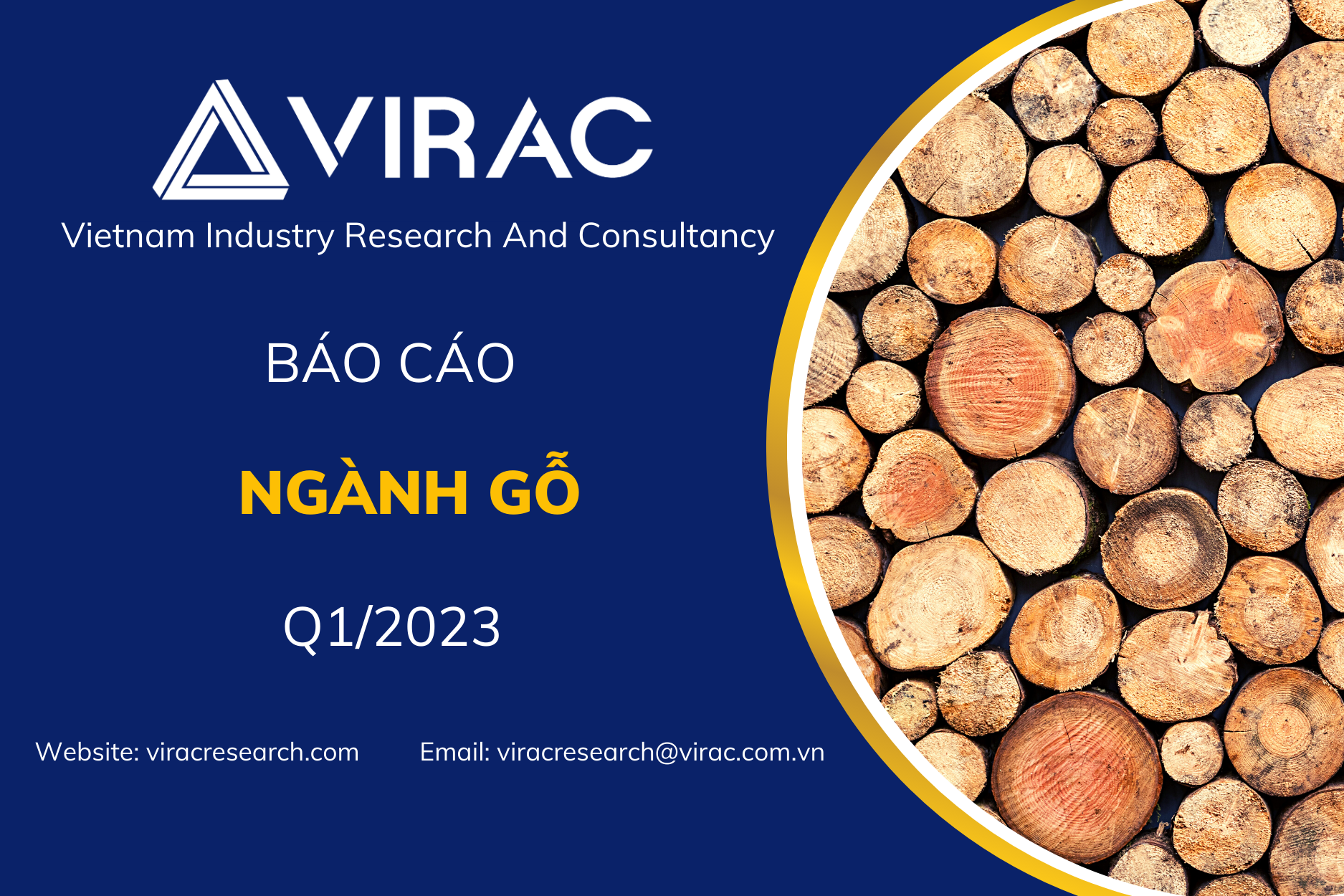 báo cáo ngành gỗ Việt Nam quý 1/ 2023