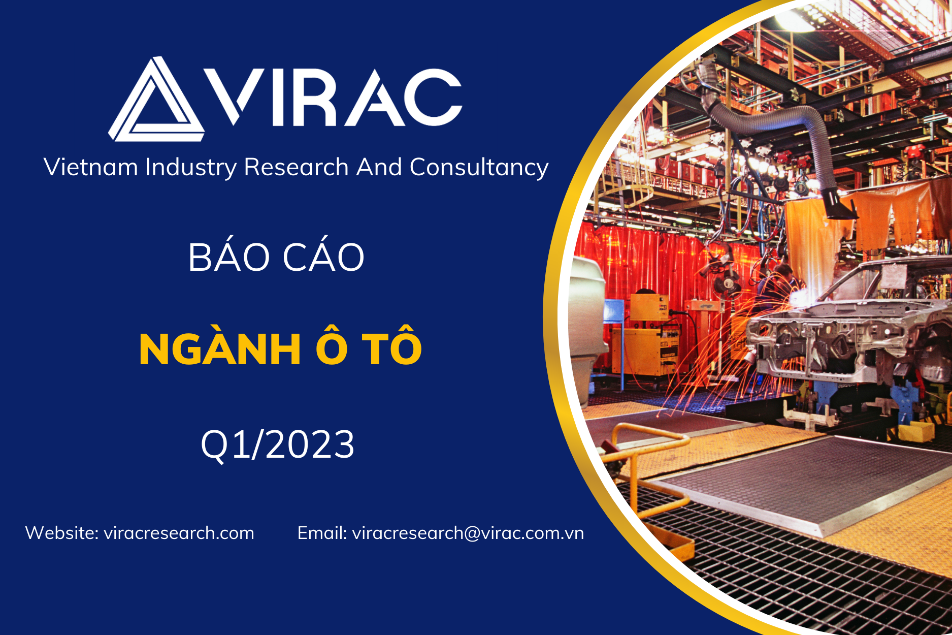 báo cáo ngành Ô tô Việt Nam quý 1/ 2023