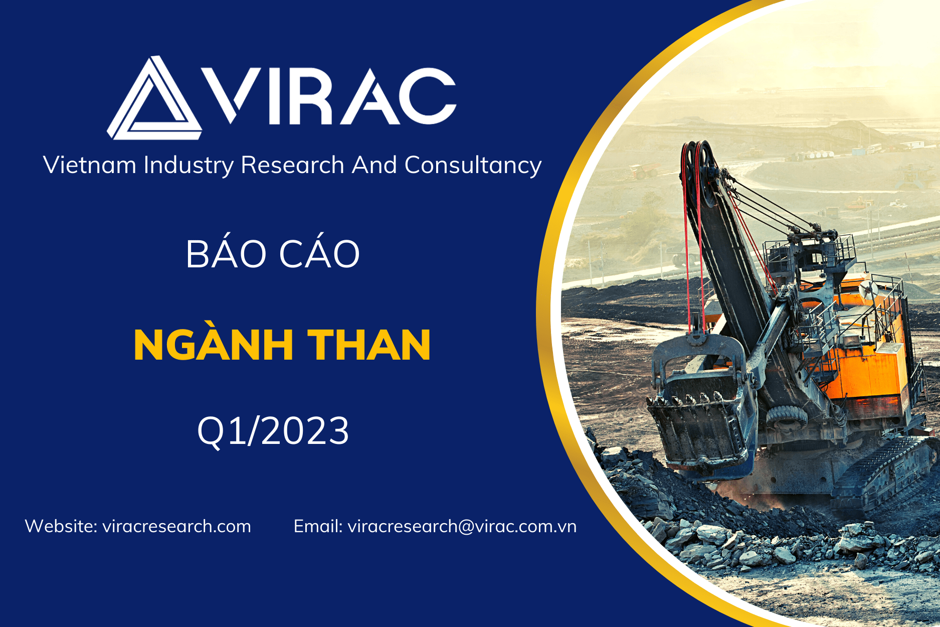 báo cáo ngành than Việt Nam quý 1/ 2023