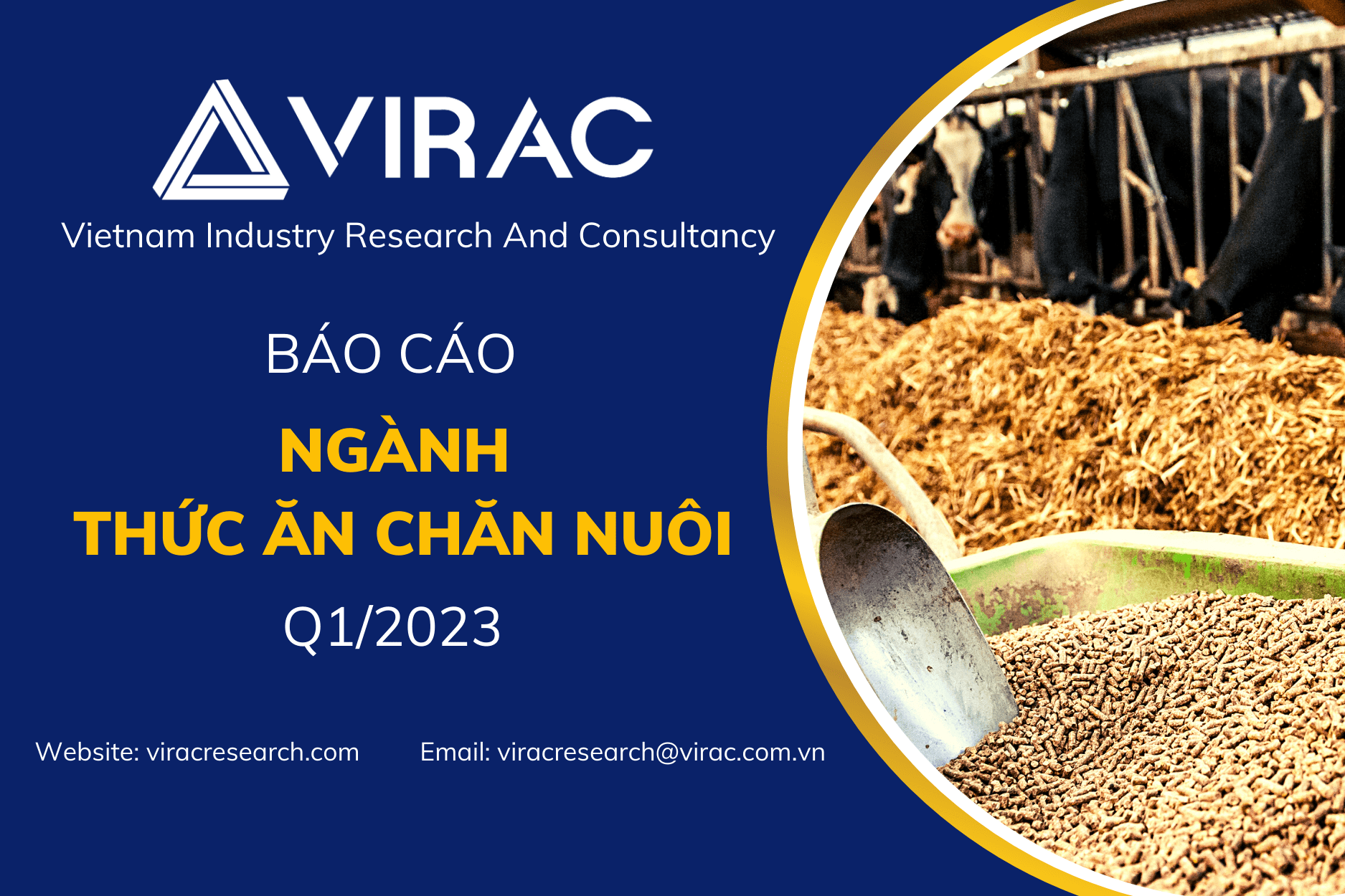 báo cáo ngành thức ăn chăn nuôi Việt Nam quý 1/ 2023
