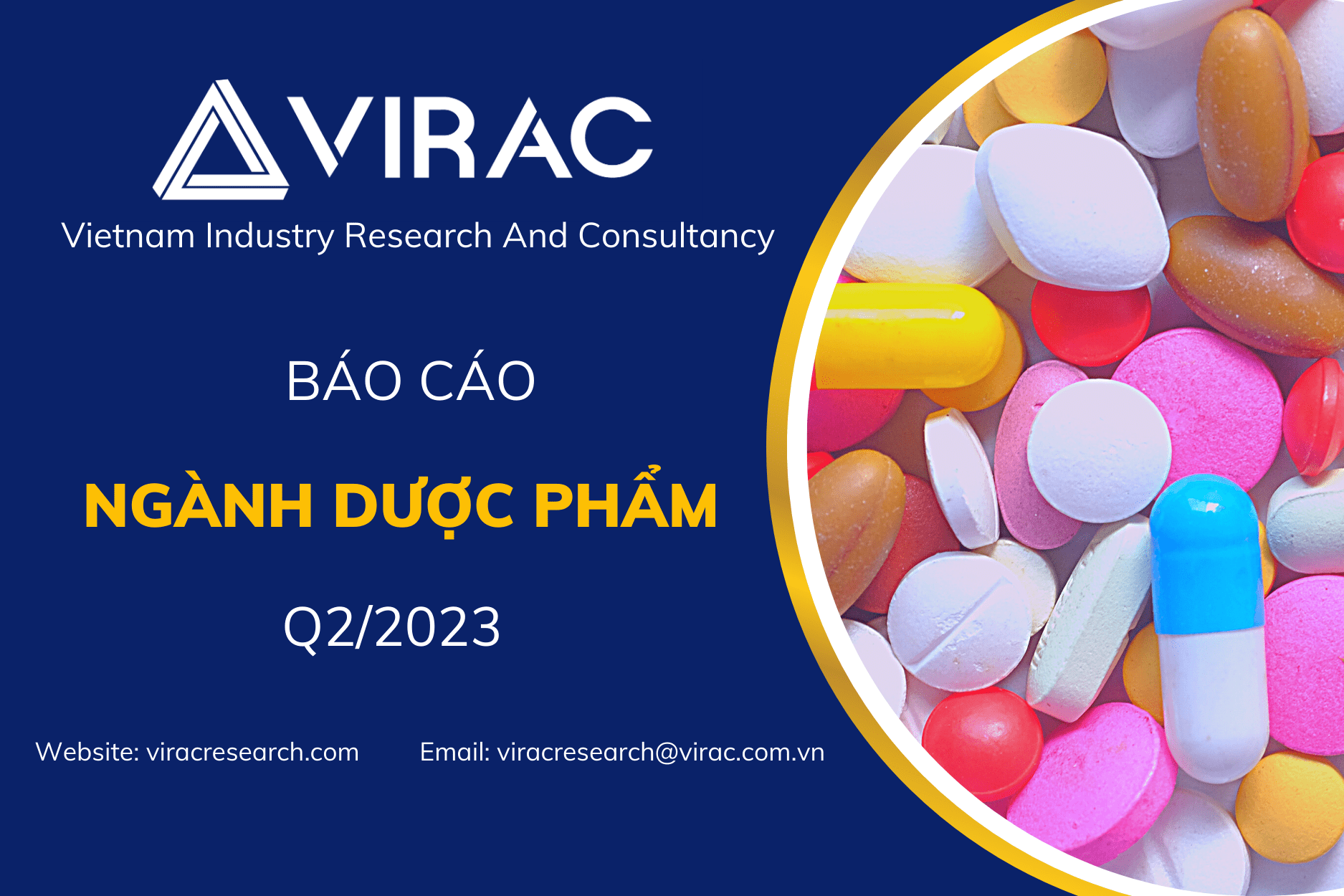 báo cáo ngành dược phẩm Việt Nam quý 2 2023