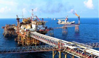 Oil and gas exploitation in the sea of Vietnam