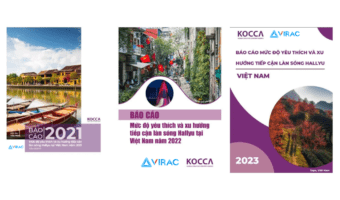 VIRAC kết hợp với KOCCA thực hiện báo cáo về mức độ yêu thích và xu hướng tiếp cận làn sóng Hallyu tại Việt Nam